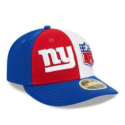 Men's New Era White New York Giants Omaha Throwback 59FIFTY Fitted Hat