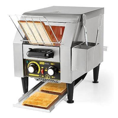 Tafole 26 qt. 6-Slice Stainless Steel Air Fryer Toaster Oven with  Accessories PYHD-0956 - The Home Depot