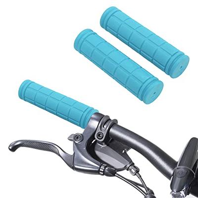 1Pair Anti-Slip Soft Silicone Rubber Bicycle Handlebar Grip Sports Bike  Grips Cover Eco-Friendly Foam Soft Cycling Handlebar Bicycle Grip with Bike