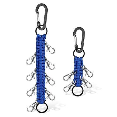 2pcs Bow Holder for Backpack, Large & Small Multifunctional Cheer Bow  Holder Paracord Keychain Holder for Teen Girls High School College Sports  (Blue) - Yahoo Shopping