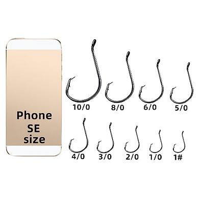 Fishing Hooks 2X Strong Circle Hook Offset Freshwater Saltwater