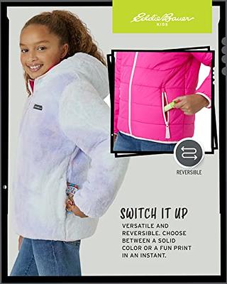  Eddie Bauer Girls Jacket - 2 Pack Ultra Soft Sherpa Fleece  Hoodie Sweatshirt for Girls (5-20), Size 5-6, Aqua: Clothing, Shoes &  Jewelry