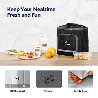 Maelstrom lunch bag women/men,reusable lunch box for men,insulated lunch  cooler bag for adults