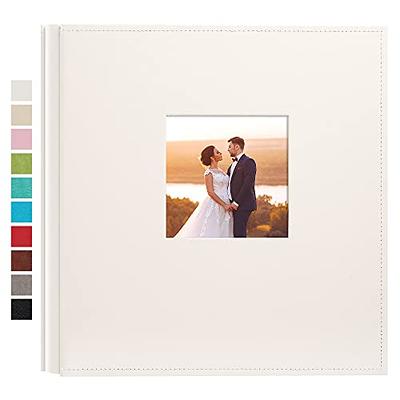 RECUTMS Photo Album 4x6 600 Photos Black Pages Large