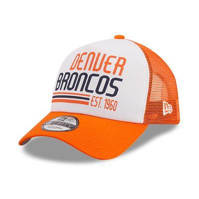 Men's New Era Orange Denver Broncos 2022 Sideline Adjustable Visor