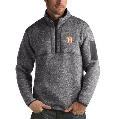 Memphis Red Sox Antigua Women's Fortune Half-Zip Pullover Jacket - Heather  Gray