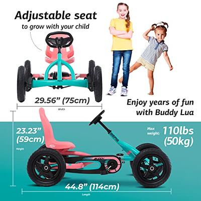 Berg Toys - Buddy Lua Pedal Go Kart - Go Kart - Go Cart for Kids - Pedal  Car Outdoor