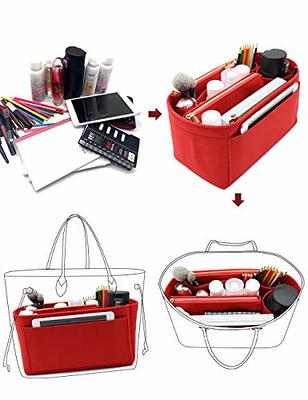 Purse Organizer Insert, Felt Bag organizer with zipper, Handbag