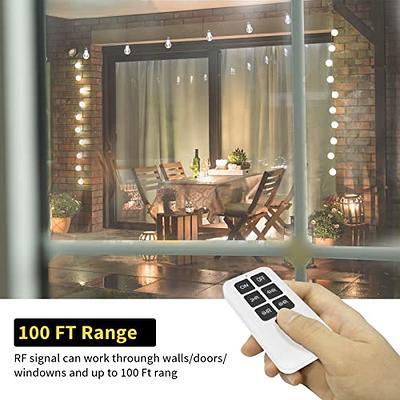 BN-LINK Outdoor 24-Hour Water Resistant Photoelectric Timer Photocell Light  Sensor (2, 4, 6 or 8 Hours Countdown Mode) 3 Grounded Outlets Remote