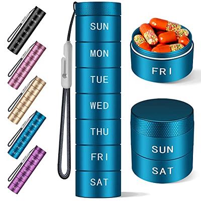 Daily Pill Dispenser Travel Pill Box - Pill Bottle Organizer Pill Container Supplement  Organizer Portable Pill Holder Vitamin Organizer Medicine Pill - Imported  Products from USA - iBhejo