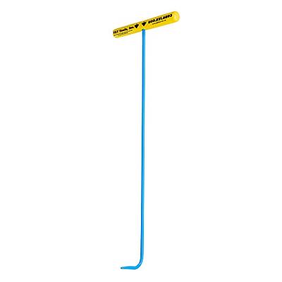 Manhole Cover Hook Heavy Duty Manhole Lid Hook T Handle Hook Lifting Hook  Puller