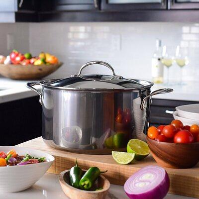 Hestan ProBond Stainless Steel Soup Pot, 3 qt.