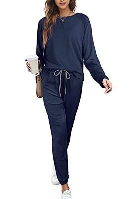 Two Piece Outfits for Women Fall 2 Piece Joggers Sets For Women