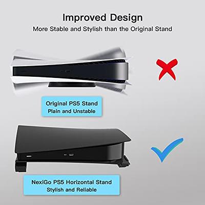 OIVO PS5 Horizontal Stand, PS5 Accessories Base Stand Compatible with  Playstation 5 Console Disc & Digital Editions, Upgraded PS5 Desk Stand with