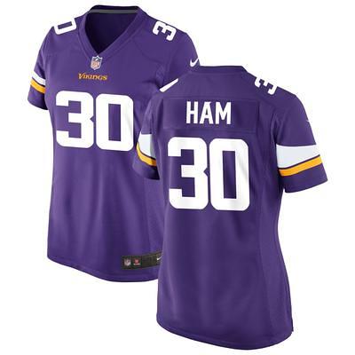 Men's Nike T.j. Hockenson Purple Minnesota Vikings Game Player Jersey Size: Small