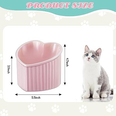 Elevated Dog Bowls for Small Dogs, Elevated Cat Bowls for Indoor