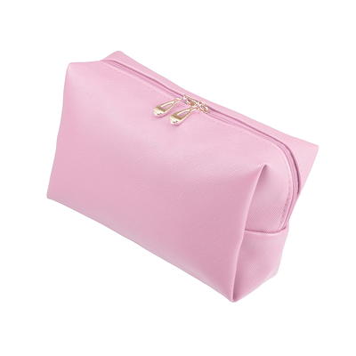 Unique Bargains Pu Leather Waterproof Makeup Bag Cosmetic Case