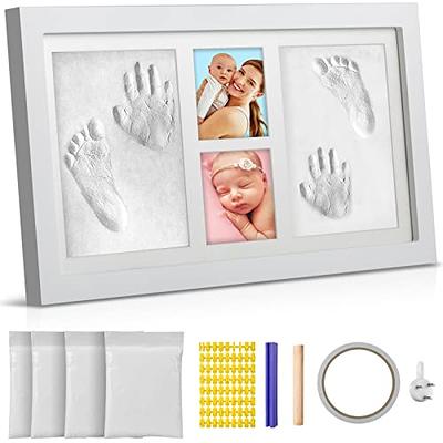 Baby Handprint Kit No Mold Baby Picture Frame Baby Footprint Kit