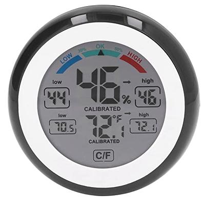DOQAUS Digital Hygrometer Indoor Thermometer for Home, Room Thermometer  with 3s Fast Refresh & Max Min Records, Temperature Humidity Monitor Meter