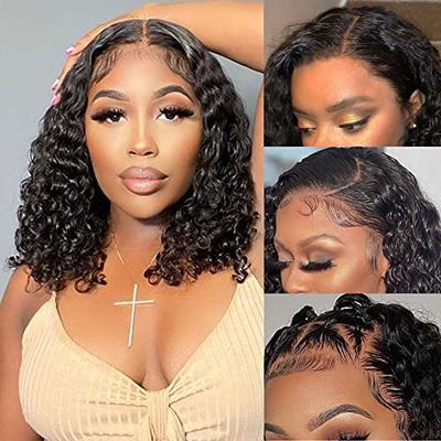 Gogo Curl Dominican7 100% Human Hair Handtied Frontal Lace Closure Hair  Bundle - Beauty Elements