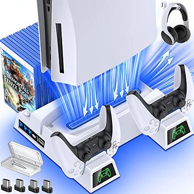  PS5 Slim Stand with Cooling Station and Controller