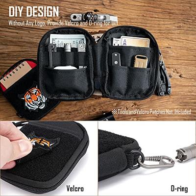 Ve10 Tool Pouch Edc Pocket Organizer For Men Small Edc Organizer Pouch With  7 Po