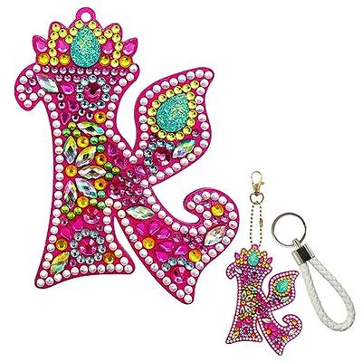 15 Pcs Diamond Painting Keychains Cross Diamond Art Keychains 5D