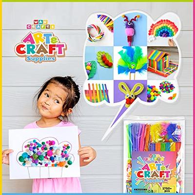 Arts and Crafts Supplies for Kids, Craft Art Supply Kit for