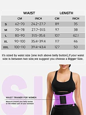 Waist Trainer Belt For Women Waist Cincher Trimmer Slimming Body Shaper Belt  M