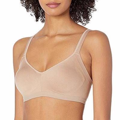 Warner's Womens Easy Does It Underarm-Smoothing with Seamless Stretch  Wireless Lightly Lined Comfort Bra Rm3911a, Toasted Almond, 3X-Large - Bass  River Shoes