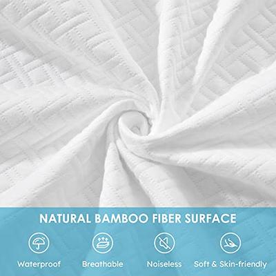 Utopia Bedding Premium Waterproof Terry Mattress Protector Full 200 GSM Mattress Cover Breathable Fitted Style with Stretchable Pockets