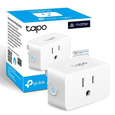 SwitchBot Plug Mini, Smart Wi-Fi and Bluetooth Outlet, 15A, 2 Pack