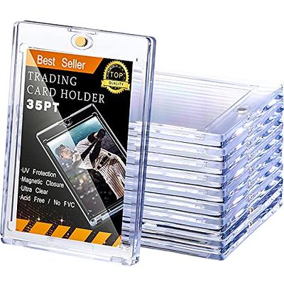 7 Sections Matte Clear Photocard and Sleeves Storage Organizer Box