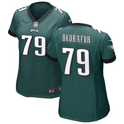 Men's Nike Moro Ojomo Midnight Green Philadelphia Eagles Team Game Jersey Size: Small