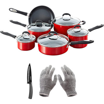 Cuisinart Advantage Nonstick 11-Piece Cookware Set, Black