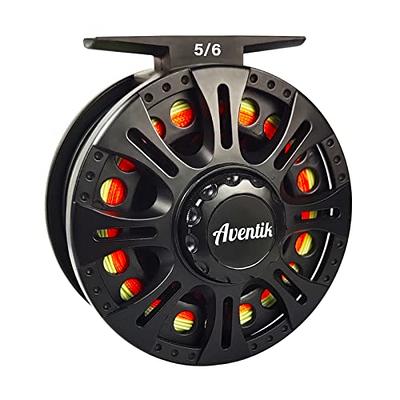 Maxcatch Tino Fly Fishing Reel 3/4 5/6,7/8 Weight Large Arbor Trout Fly Reel