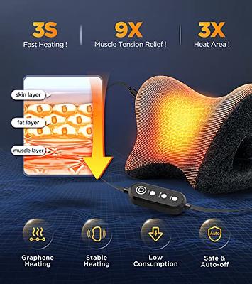 iBYWM FSA HSA Eligible Neck Stretcher for Pain Relief, Neck and Shoulder  Relaxer, Cervical Traction Device Pillow for TMJ Pain Relief and Cervical