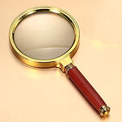 6X Pendant Magnifying Glass Necklace for Women Portable