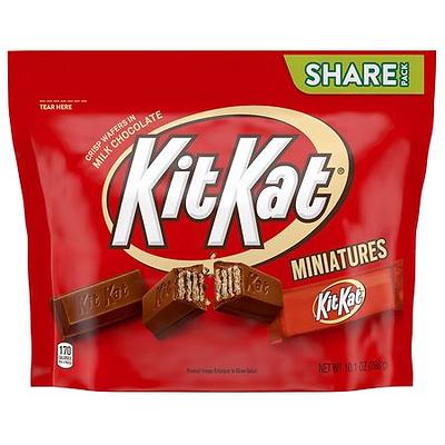 Kit Kat Miniatures, Candy Bars, Individually Wrapped, Share Bag