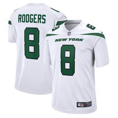 Nike Youth New York Jets Aaron Rodgers #8 Green Game Jersey