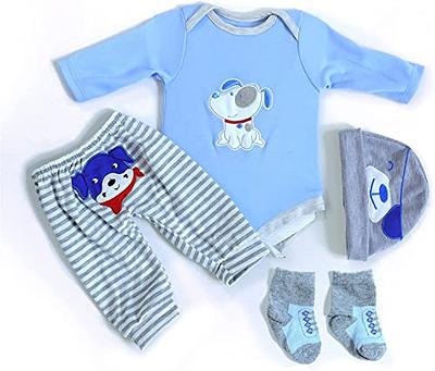 Baby Born - Doll Clothes - Blue Pajama Set w. Shoe