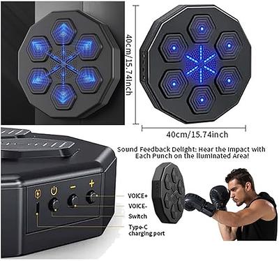 Smart Music Boxing Machine for Adults Kids, Boxing Machine Wall Mounted  Music, Smart Bluetooth Musical Boxing Training Punching Equipment for  Training Indoor Home 