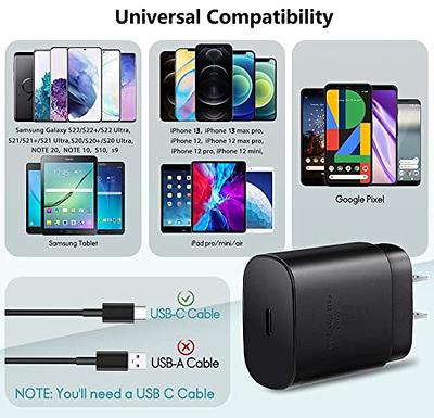 iPhone 15 Charger 10 FT [Apple MFi Certified], 3 Pack 25W USB-C