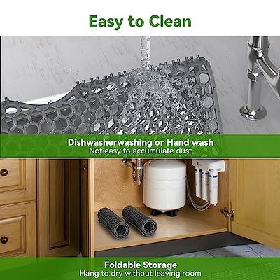 Silicone Sink Mat, Kitchen Sink Protector Folding Heat Resistant