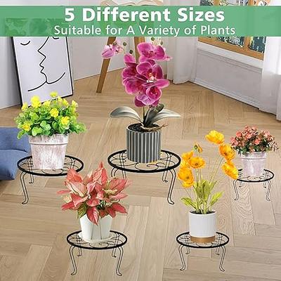 Iron Metal Plant Pot Stand Garden Shelf Suitable For Large Flower