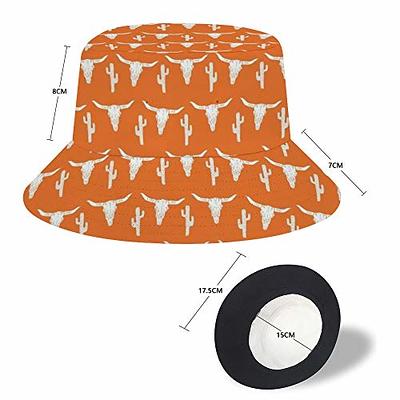 Unisex 100% Cotton Bucket Hat Fishing Camping Safari Boonie Sun Brim Summer  Cap