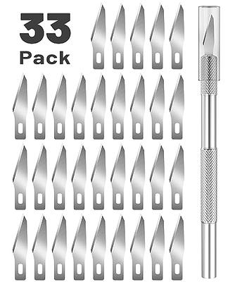 16 Pack Precision Craft Hobby Knife Kit - Utility Art Exacto Knife Set,  Sharp Knives Tool for Carving, Scrapbooking, Architecture Modeling