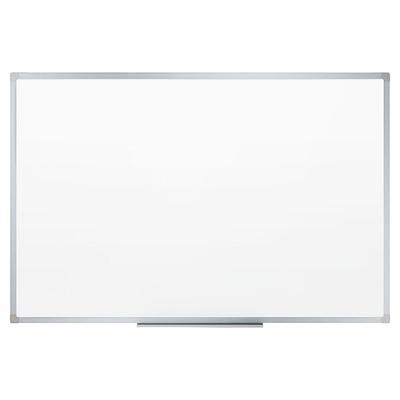 Dynamic by 360 Office Furniture 60 x 48 Wall-Mount Melamine Whiteboard  with Aluminum Frame