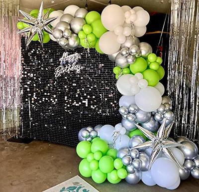 PartyWoo Green Balloons, 120 pcs 5 inch Dark Green Balloons for Birthd