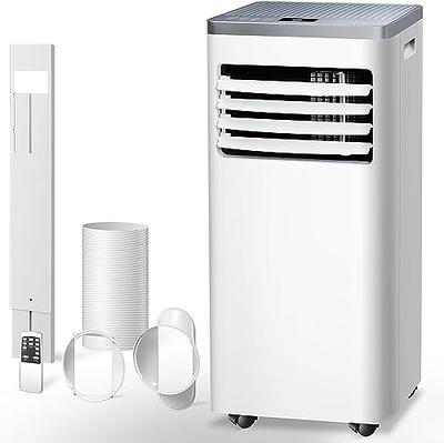  ZAFRO 10,000 BTU Portable Air Conditioners Cools up to 450  Sq.ft, Portable AC Built-in Cool, Dry, Fan Modes, Room Air Conditioner with  Remote Control/Installation Kits, White : Home & Kitchen